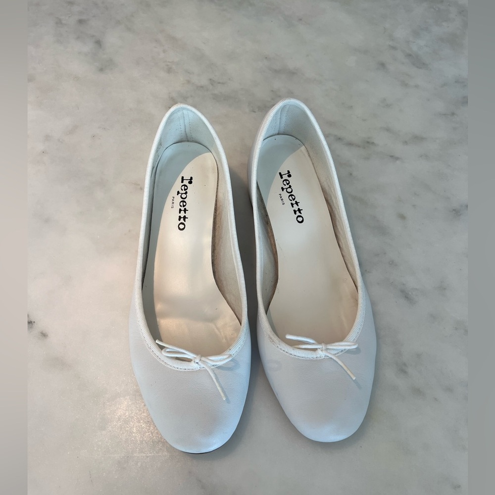 Repetto heeled ballerinas